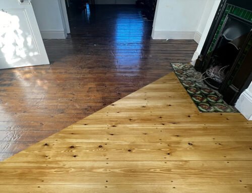 Installing Pine Floor