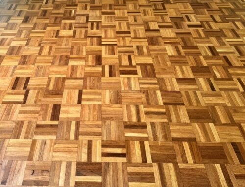 The Timeless Elegance of Natural Grade Mahogany Parquet Five Finger Mosaic